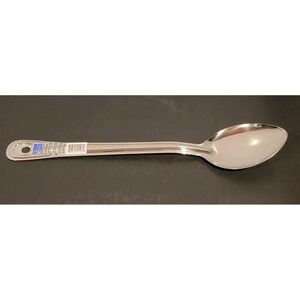Plain Stainless Steel Kitchen Basting Serving Scooping Spoon 13" Silver